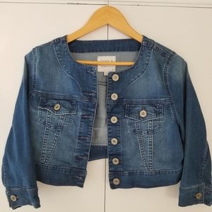Torrid Denim Cropped Jacket